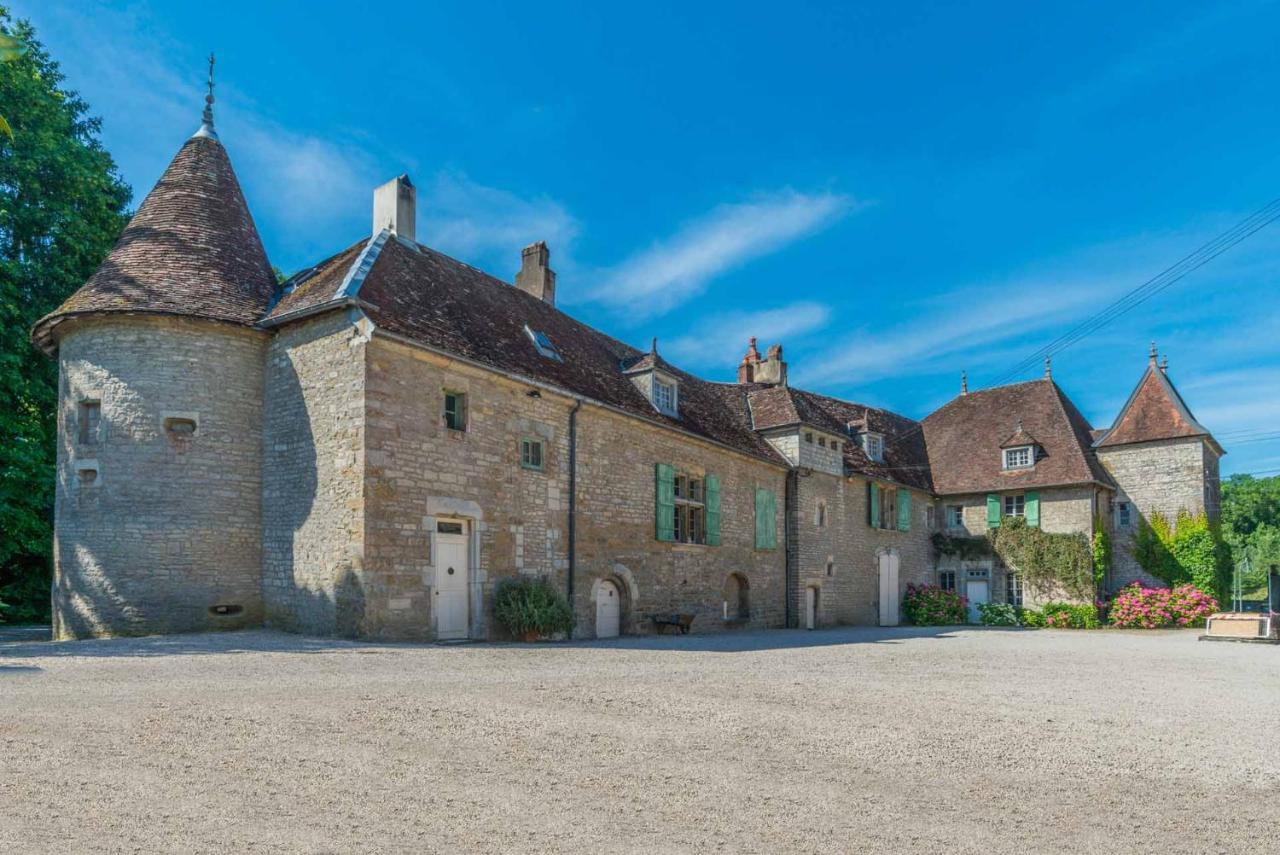 Ferienwohnung Au Chateau Miserey-Salines Exterior foto